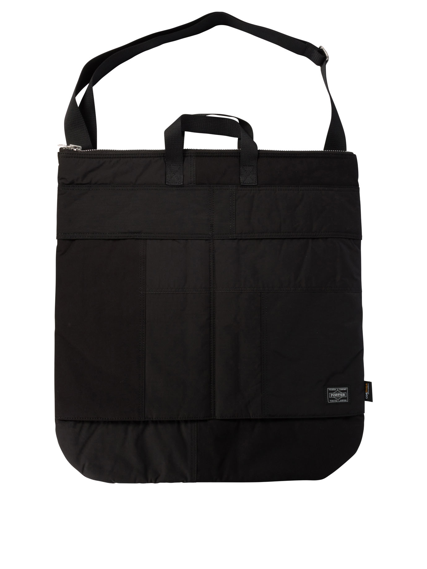 COMME DES GARçONS HOMME Black   Porter Helmet tote bag